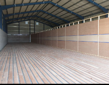 drive over drying floor